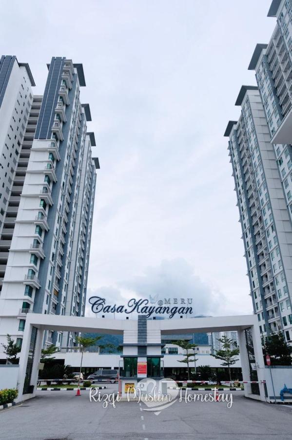 Rizqi Muslim Homestay Meru Casa Kayangan Ipoh Exteriér fotografie